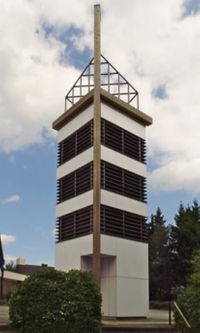 Der neue Glockenturm